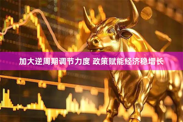 加大逆周期调节力度 政策赋能经济稳增长